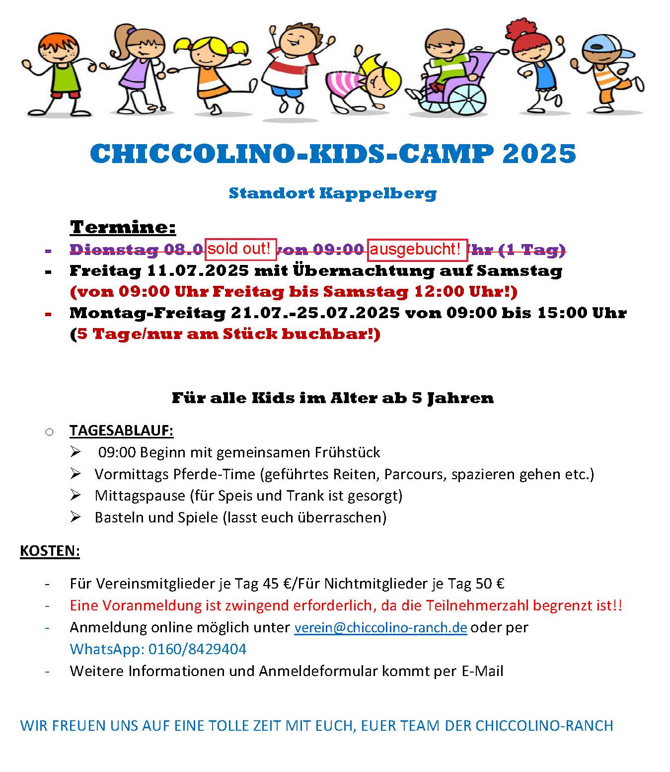 Chiccolino Kids Camp 2025 Infoblatt2